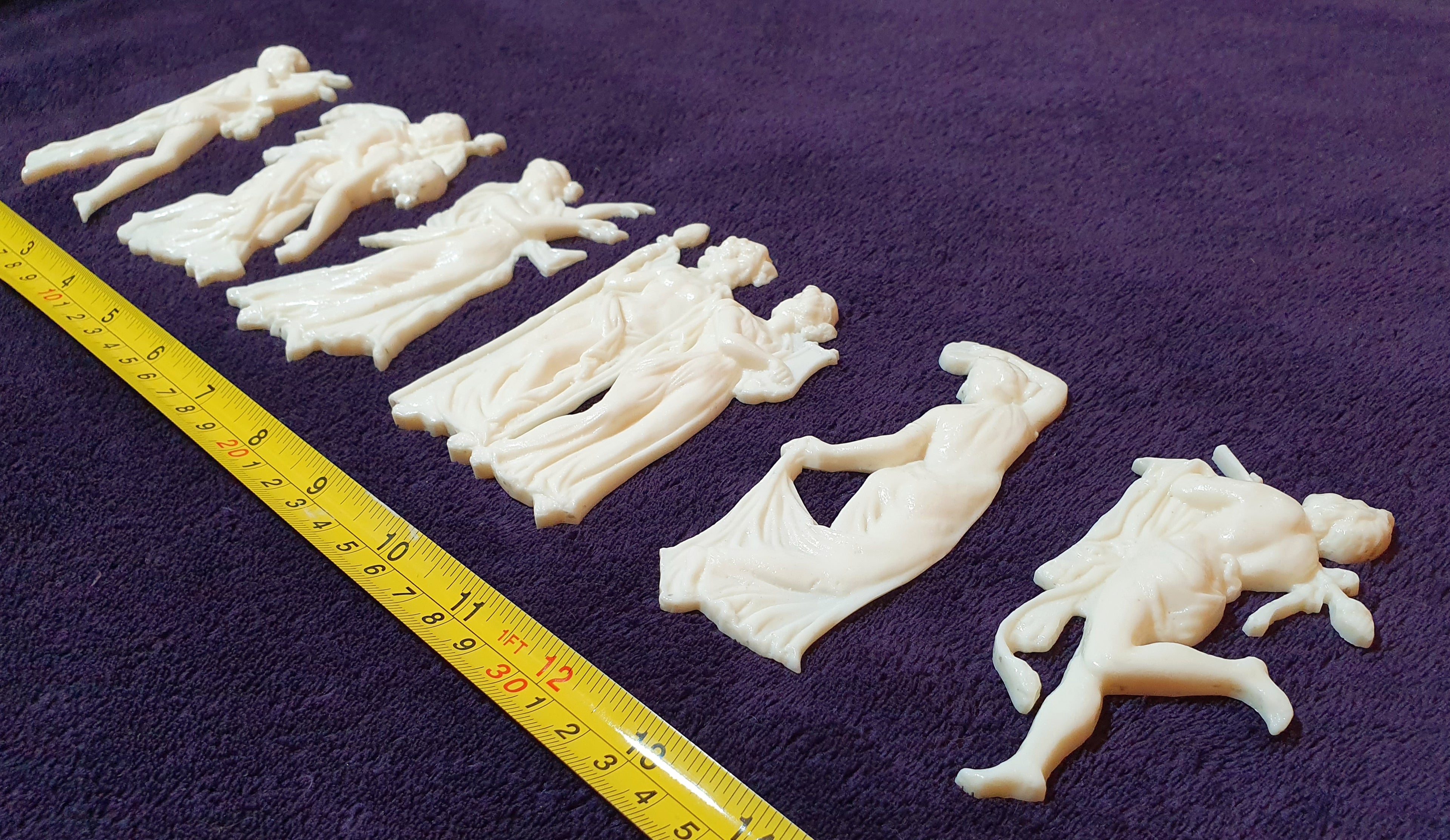 6 DECORATIVE MOULDING ANTIQUE STATUE WALL DECORATION (No27)