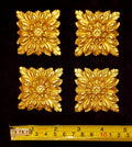 4 MOULDINGS GILT OR WHITE WALL MIRROR DECORATION (No37)