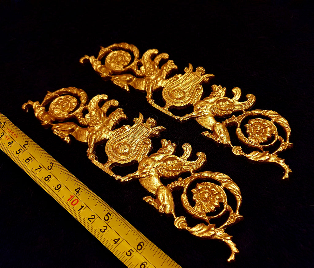 PAIR EMPIRE WALL DOOR MOULDING DECORATION (No26)