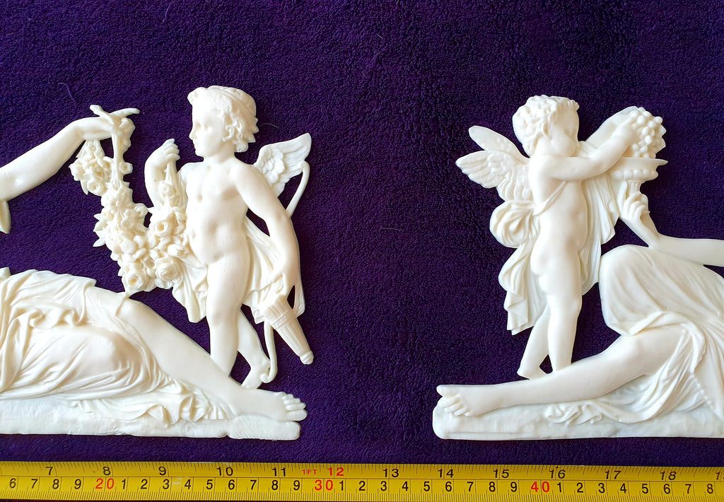 LARGE LOUIS XVI STYLE PLASTIC WALL DOOR DECOR PEDIMENT MOULDING (No32) £49.95 Colour QTY