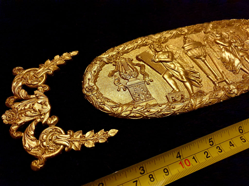 ORNATE ANTIQUE STYLE WALL MIRROR MOULDING DECORATION (No83)
