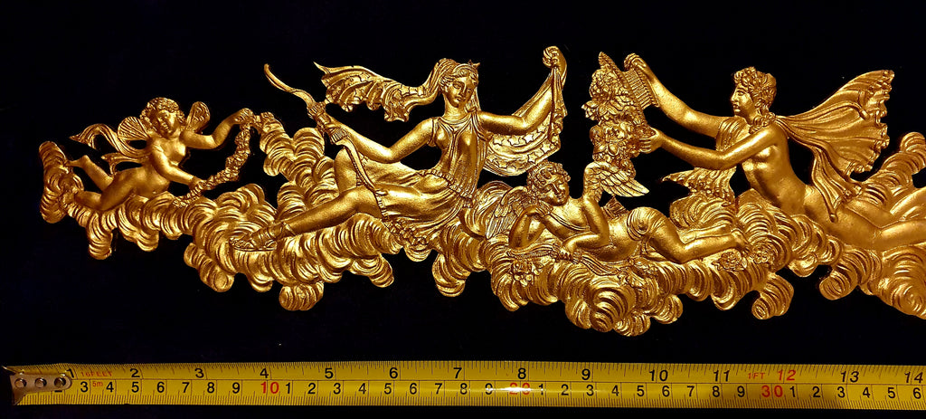 ORNATE ANTIQUE STYLE WALL MIRROR MOULDING DECORATION (No94)