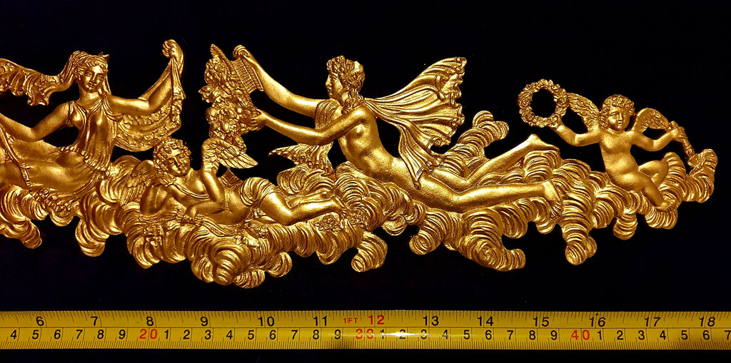 ORNATE ANTIQUE STYLE WALL MIRROR MOULDING DECORATION (No94)