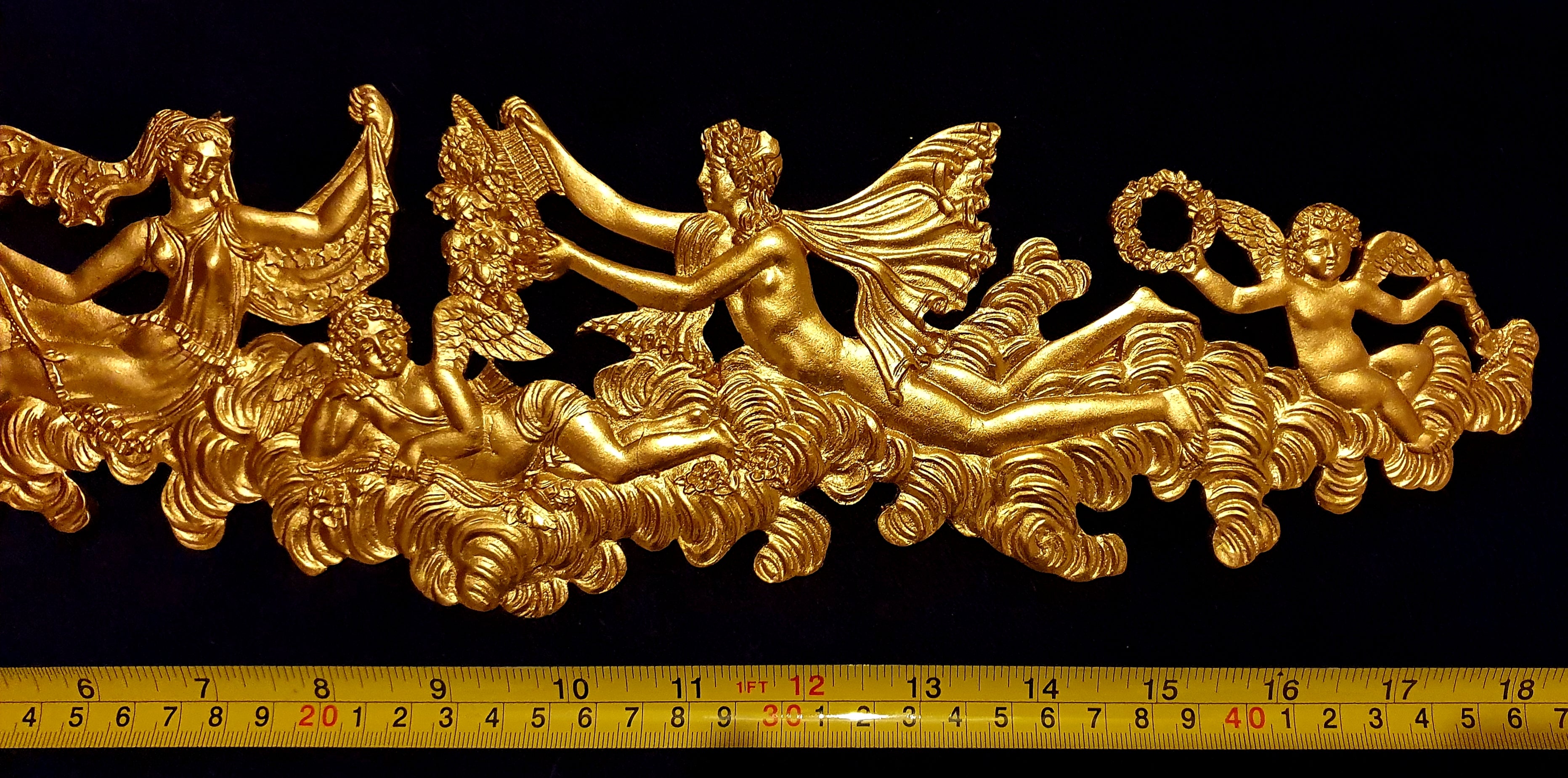 ORNATE ANTIQUE STYLE WALL MIRROR MOULDING DECORATION (No94)
