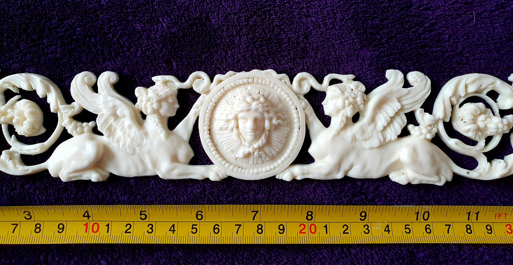 LARGE EMPIRE SPHINX GRIFFIN WALL MOULDING DECORATION (No8)