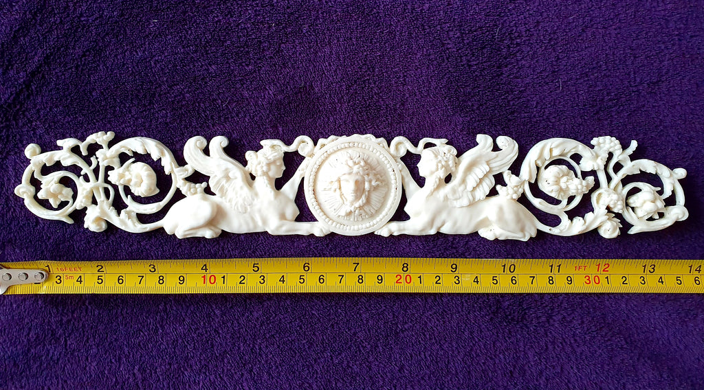 LARGE EMPIRE SPHINX GRIFFIN WALL MOULDING DECORATION (No8)