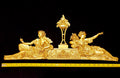 LARGE LOUIS XVI STYLE EMPIRE DECOR WALL DOOR PEDIMENT MOULDING DECORATION (No31)
