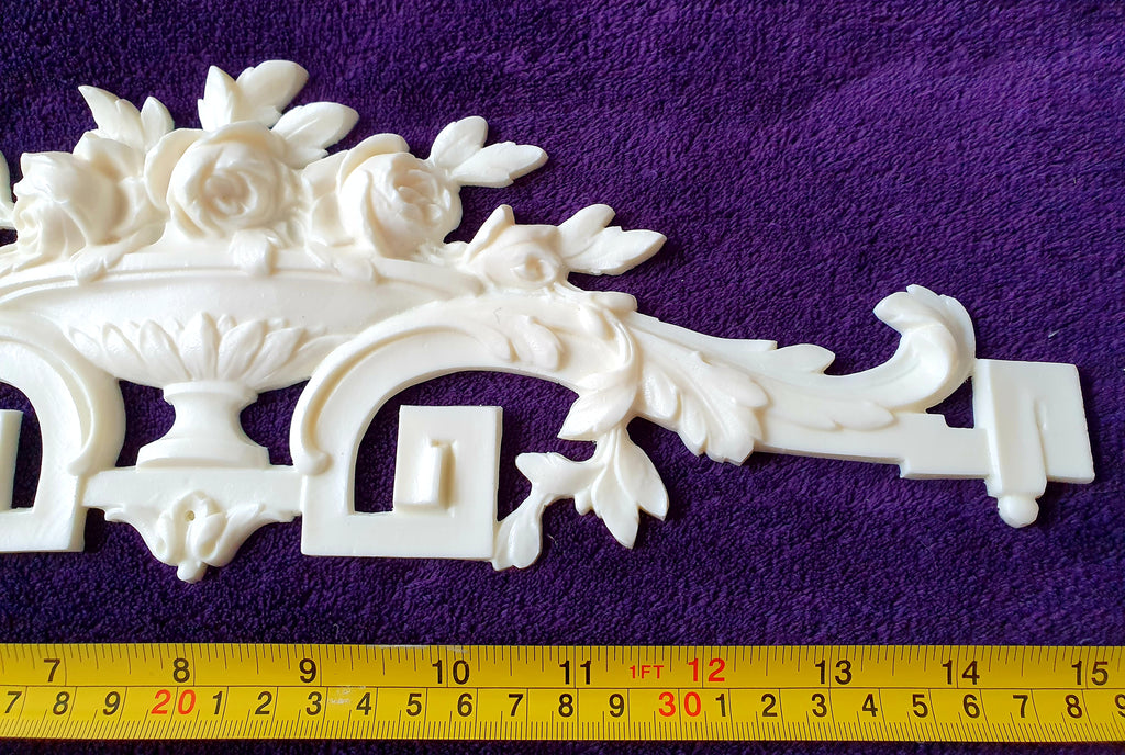LARGE ORNATE LOUIS XVI WALL MIRROR MOULDING DECORATION (No50)