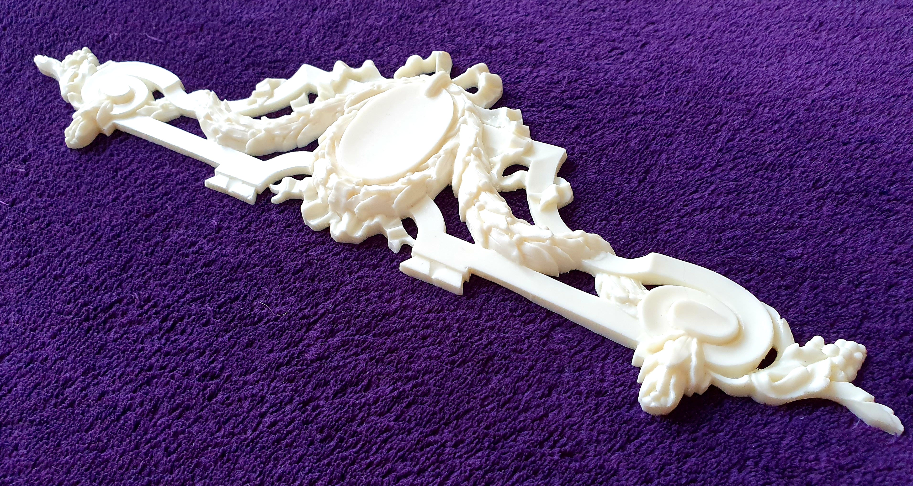 LARGE ORNATE LOUIS XVI WALL MIRROR MOULDING DECORATION (No51)