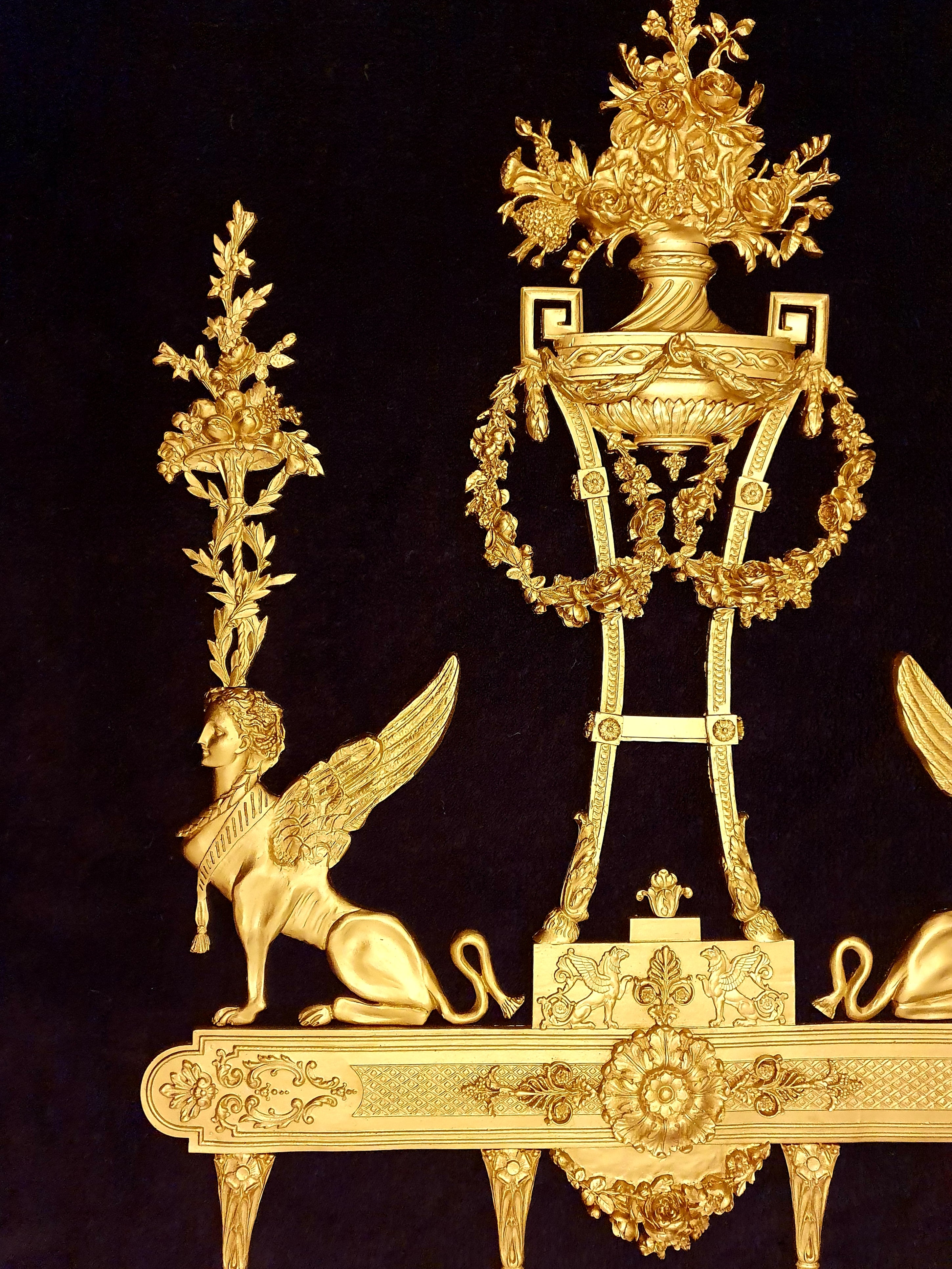 1 DECORATIVE ANTIQUE LOUIS XVI MARIE ANTOINETTE STYLE GILT OR WHITE WALL PANELLING PANEL (No115)
