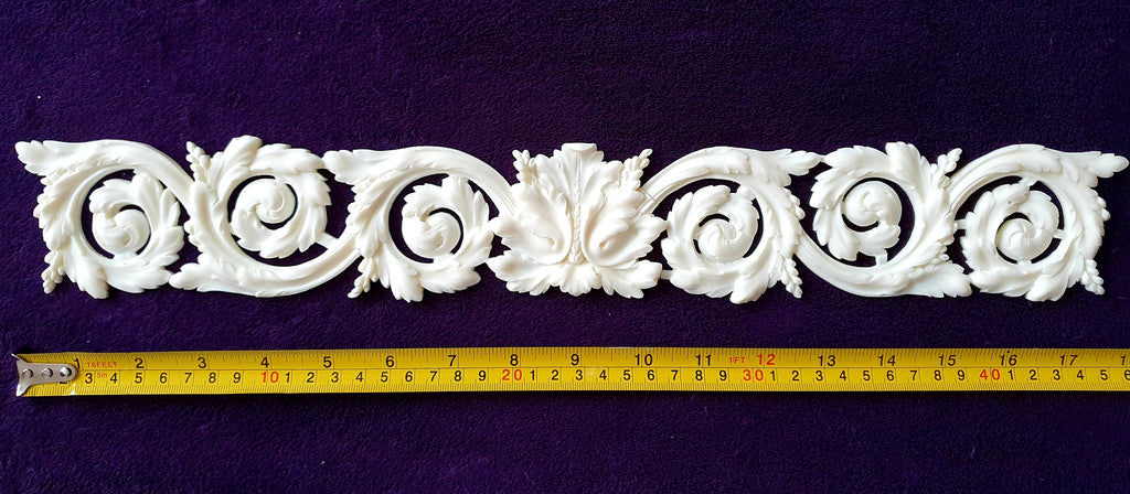 LARGE ORNATE LOUIS XVI WALL MIRROR MOULDING DECORATION (No48)