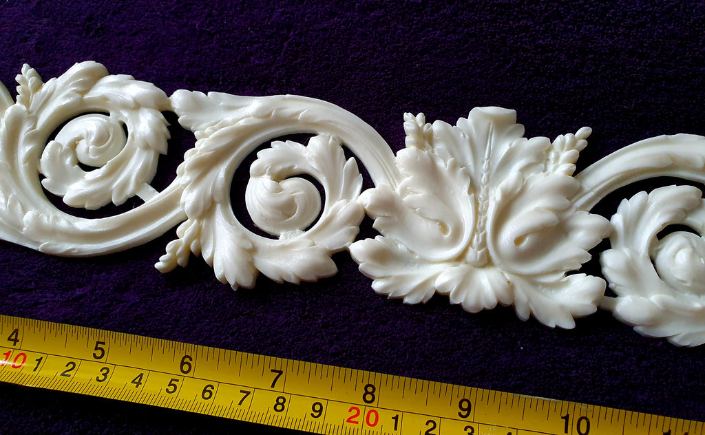 LARGE ORNATE LOUIS XVI WALL MIRROR MOULDING DECORATION (No48)