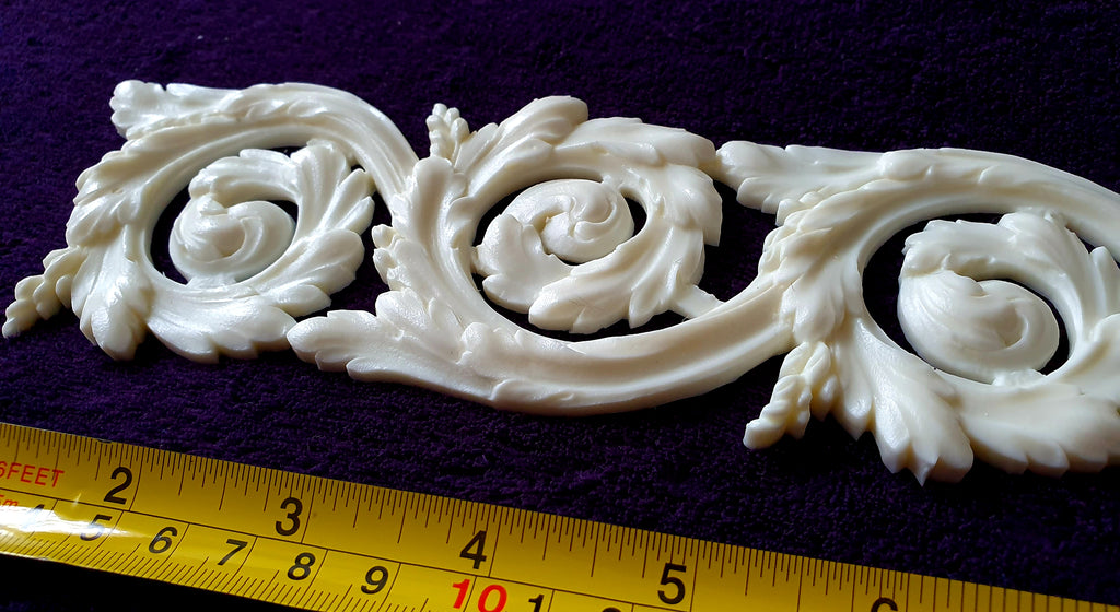 LARGE ORNATE LOUIS XVI WALL MIRROR MOULDING DECORATION (No48)