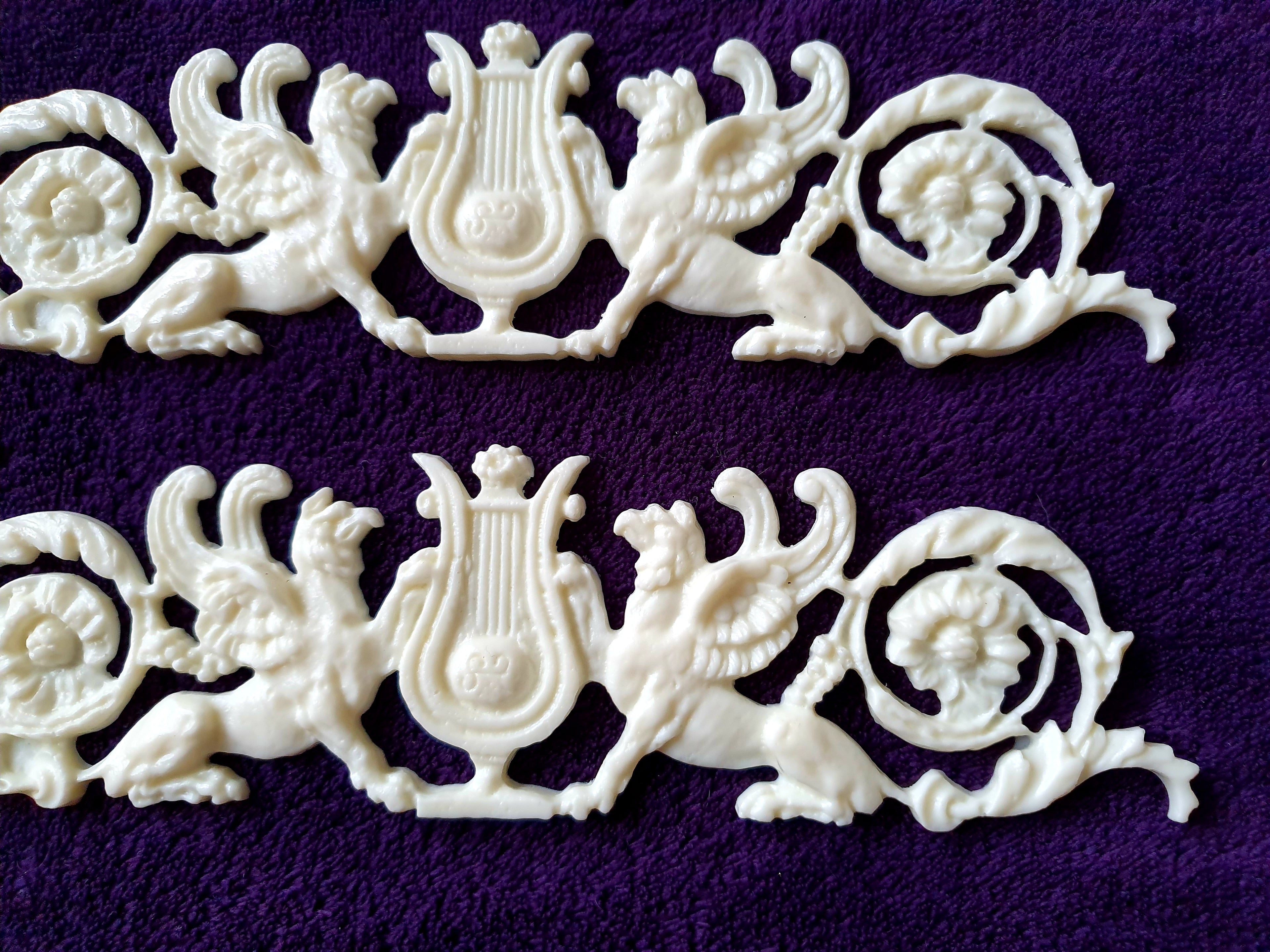 PAIR EMPIRE WALL DOOR MOULDING DECORATION (No26)