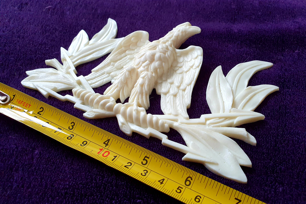 ORNATE ANTIQUE STYLE EAGLE WALL MIRROR MOULDING DECORATION (No144)