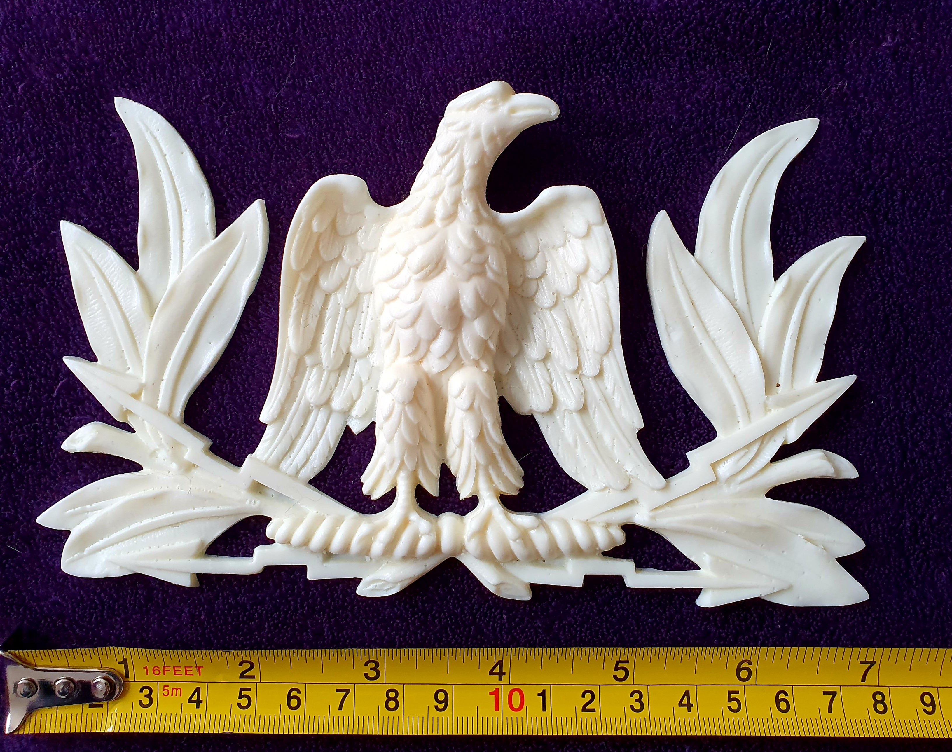 ORNATE ANTIQUE STYLE EAGLE WALL MIRROR MOULDING DECORATION (No144)