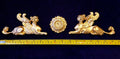 SMALL PAIR EMPIRE SPHINX GRIFFIN WALL MOULDING ONLAY APPLIQUE (No5)