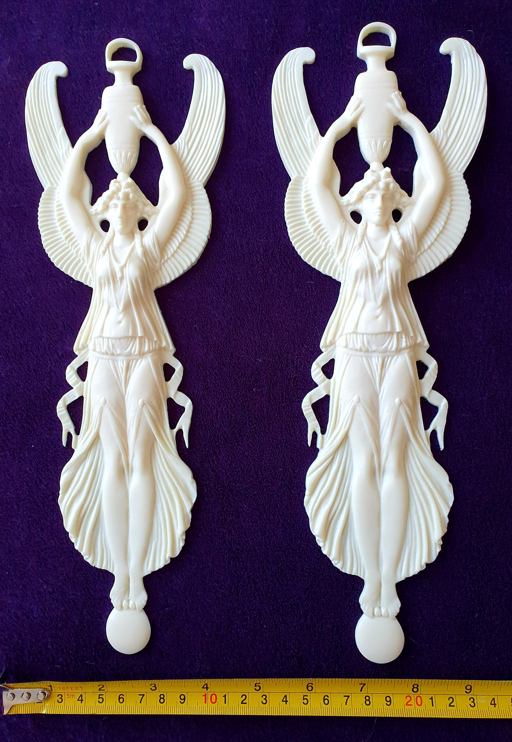 PAIR EMPIRE WALL DOOR MOULDING DECORATION (No24)