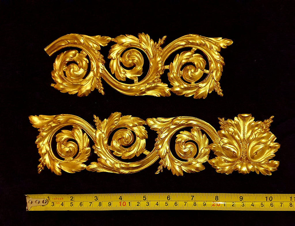 LARGE ORNATE LOUIS XVI WALL MIRROR MOULDING DECORATION (No48)