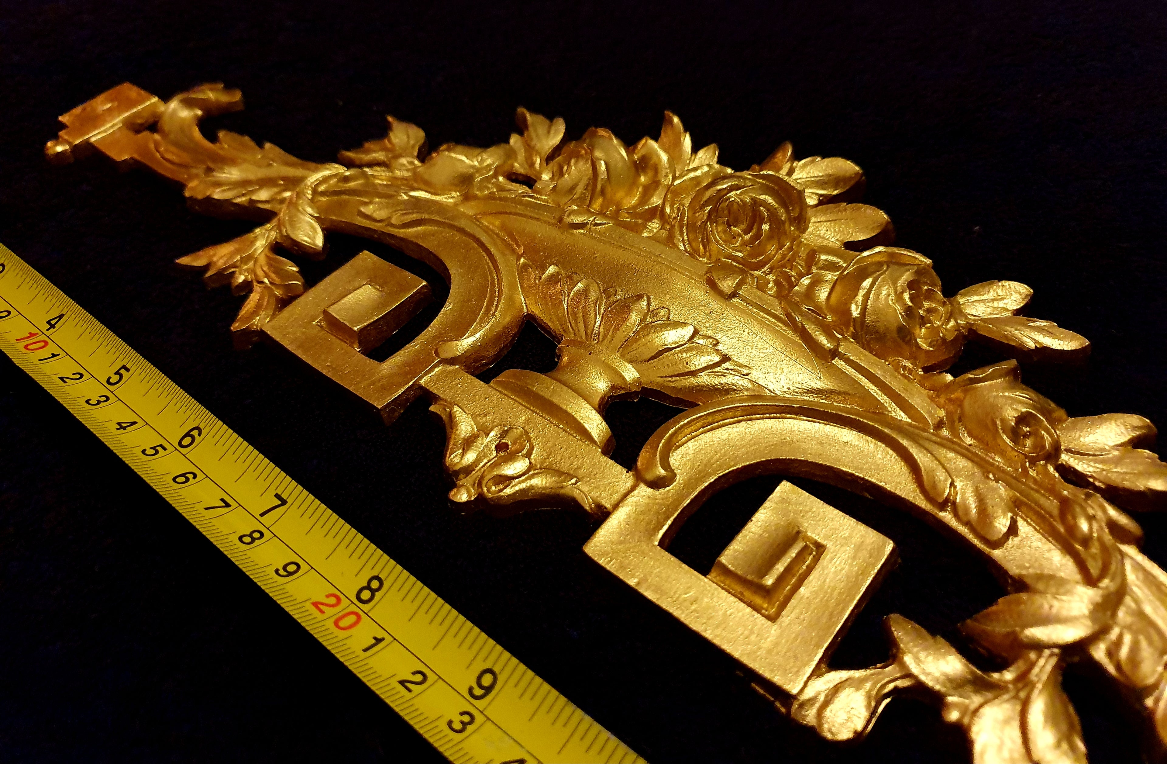 LARGE ORNATE LOUIS XVI WALL MIRROR MOULDING DECORATION (No50)