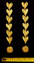 PAIR DECORATIVE MOULDING VICTORIAN EMPIRE WALL DECORATION (No19)