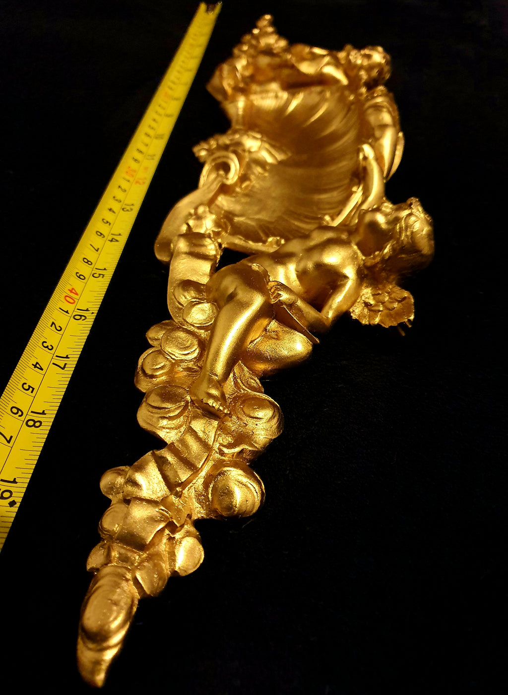 LARGE LOUIS XVI CHABBY CHIC WALL MIRROR MOULDING DECORATION (No46)