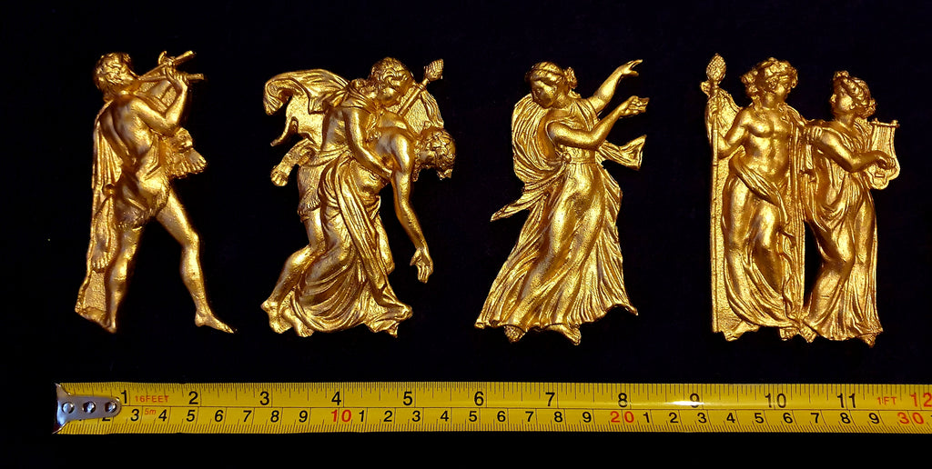 6 DECORATIVE MOULDING ANTIQUE STATUE WALL DECORATION (No27)