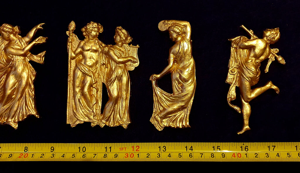 6 DECORATIVE MOULDING ANTIQUE STATUE WALL DECORATION (No27)