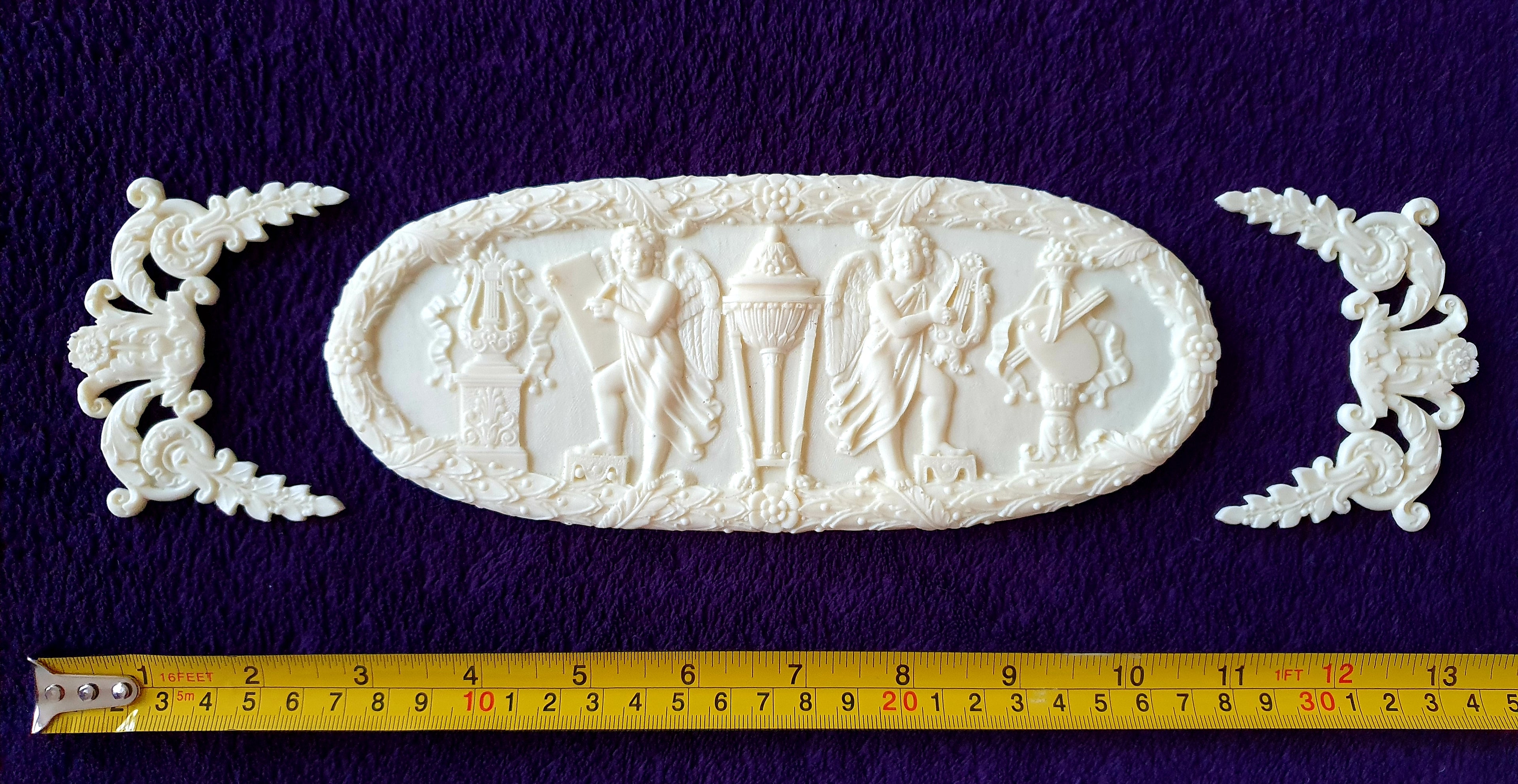 ORNATE ANTIQUE STYLE WALL MIRROR MOULDING DECORATION (No83)