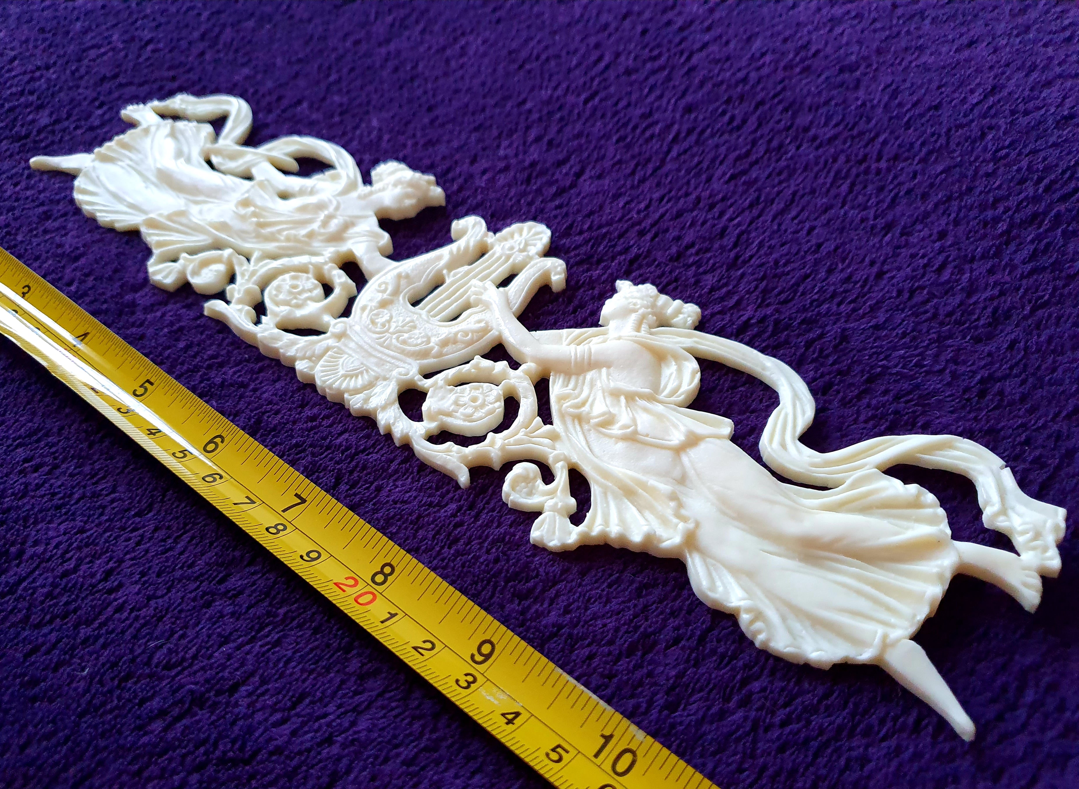 ORNATE ANTIQUE STYLE WALL MIRROR MOULDING DECORATION (No78)