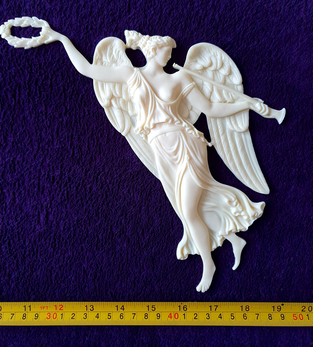 PAIR DECORATIVE MOULDING ANTIQUE STYLE WALL MIRROR DECORATION (No66)