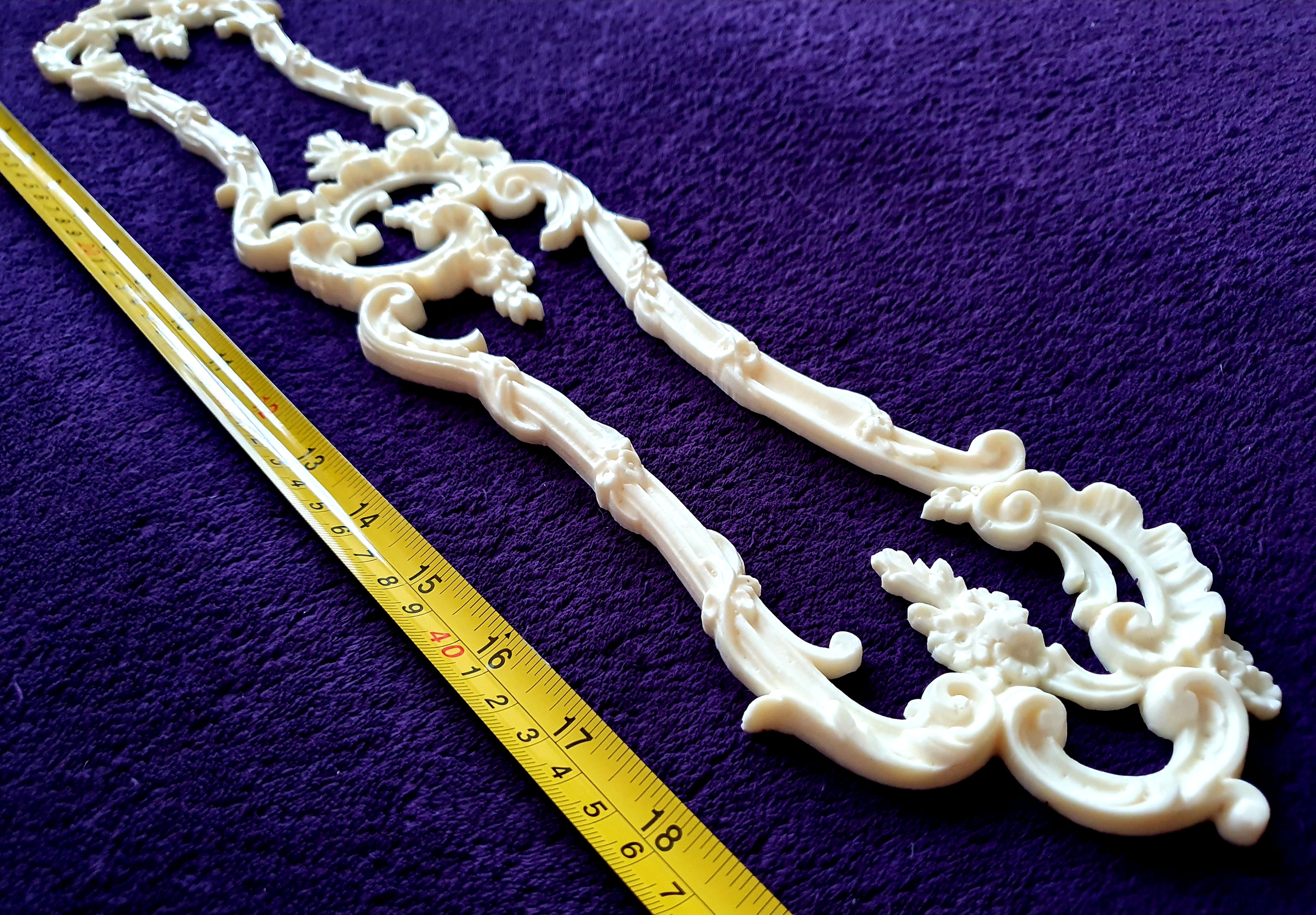ORNATE ANTIQUE STYLE WALL MIRROR MOULDING DECORATION (No85)