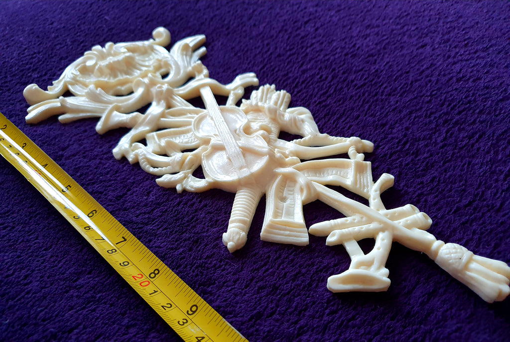 ORNATE ANTIQUE STYLE WALL MIRROR MOULDING DECORATION (No86)