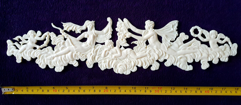 ORNATE ANTIQUE STYLE WALL MIRROR MOULDING DECORATION (No94)