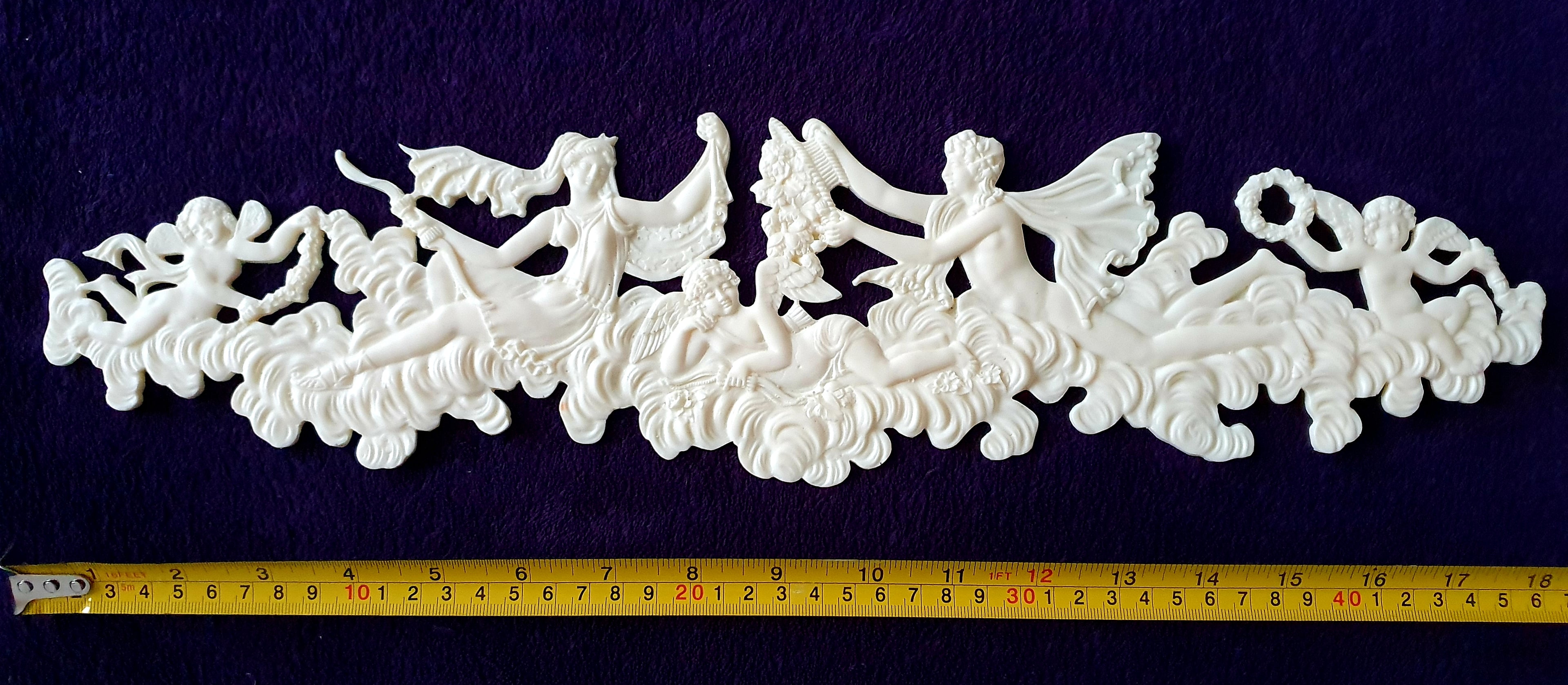 ORNATE ANTIQUE STYLE WALL MIRROR MOULDING DECORATION (No94)