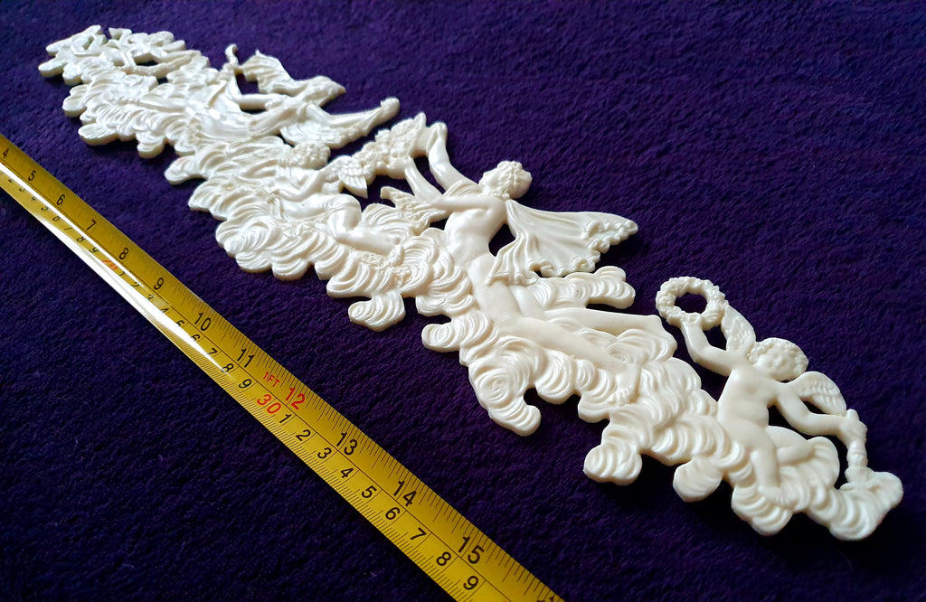 ORNATE ANTIQUE STYLE WALL MIRROR MOULDING DECORATION (No94)