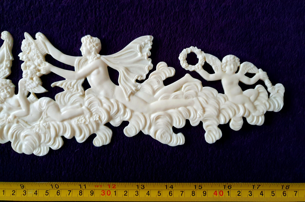 ORNATE ANTIQUE STYLE WALL MIRROR MOULDING DECORATION (No94)