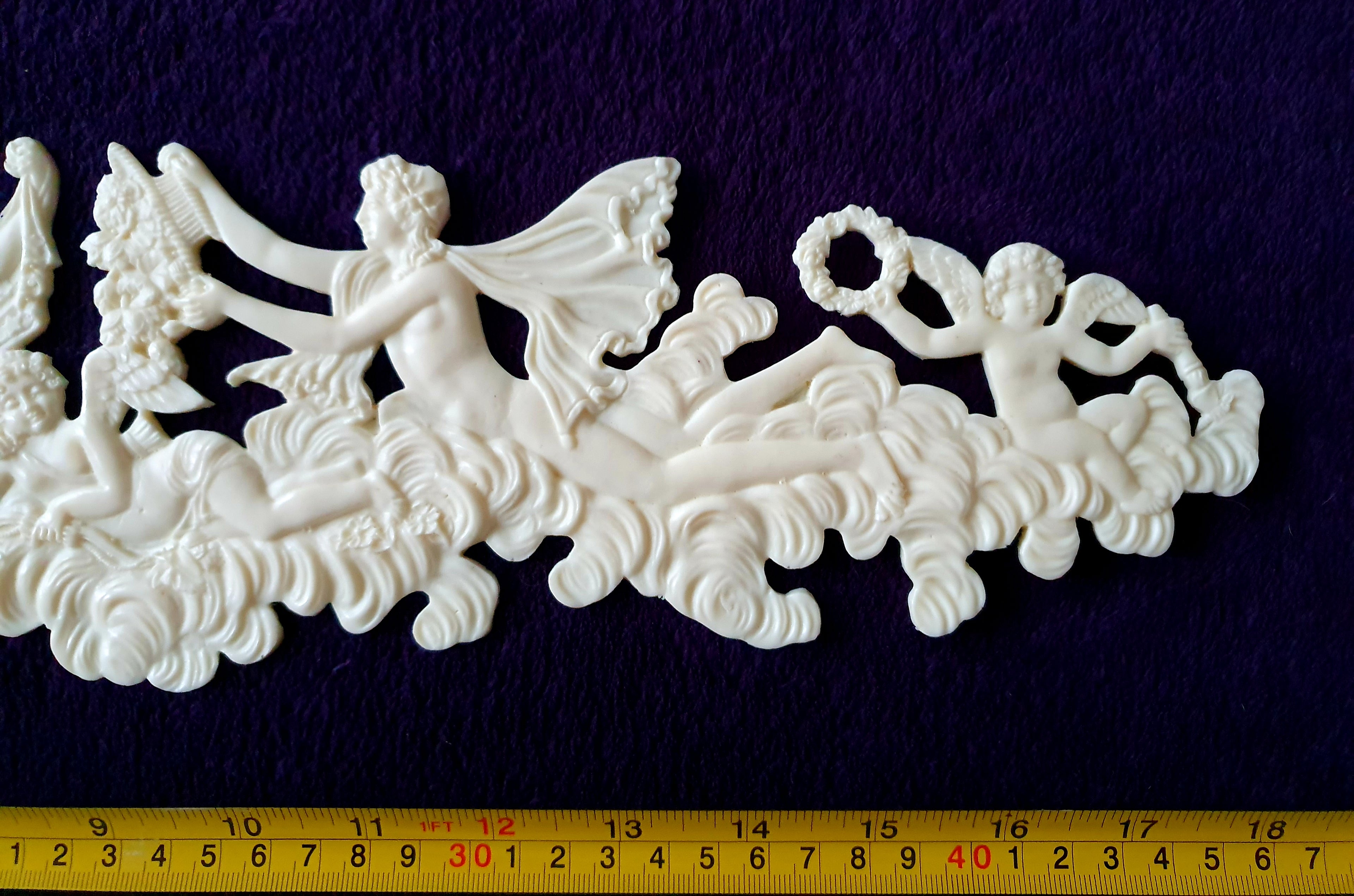 ORNATE ANTIQUE STYLE WALL MIRROR MOULDING DECORATION (No94)