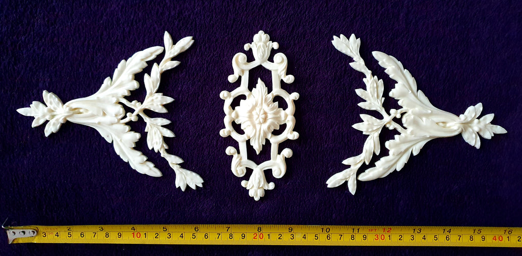 ORNATE ANTIQUE STYLE WALL MIRROR MOULDING DECORATION (No111)