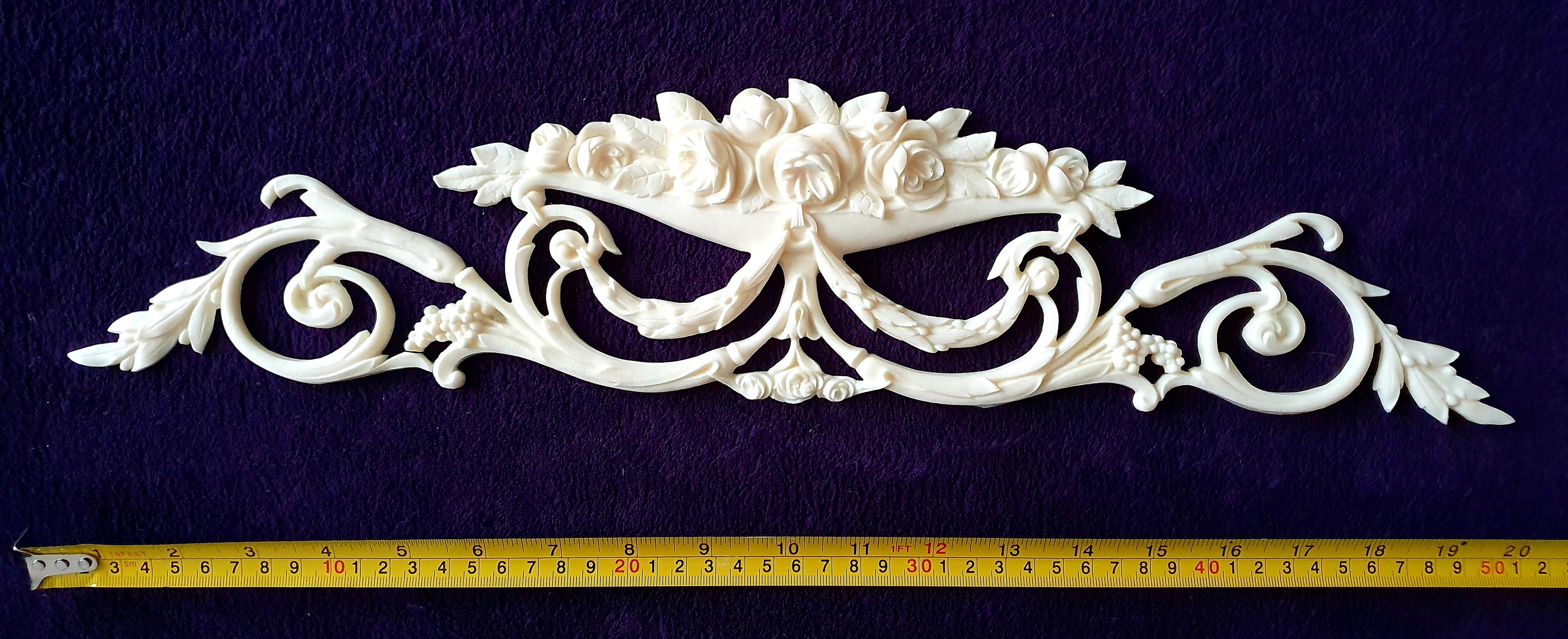 ORNATE ANTIQUE STYLE WALL MIRROR MOULDING DECORATION (No109)