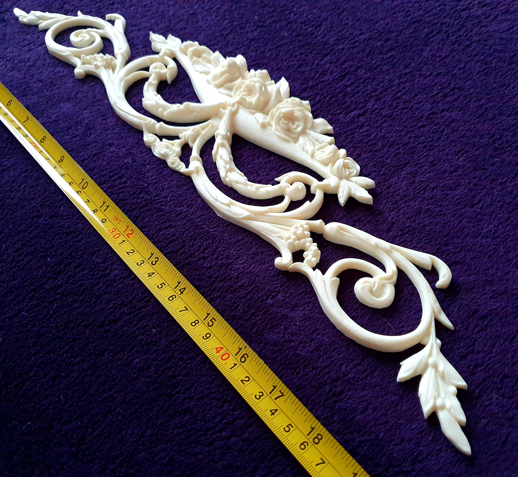 ORNATE ANTIQUE STYLE WALL MIRROR MOULDING DECORATION (No109)