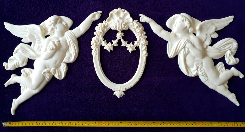 ORNATE ANTIQUE STYLE WALL MIRROR MOULDING DECORATION (No99)