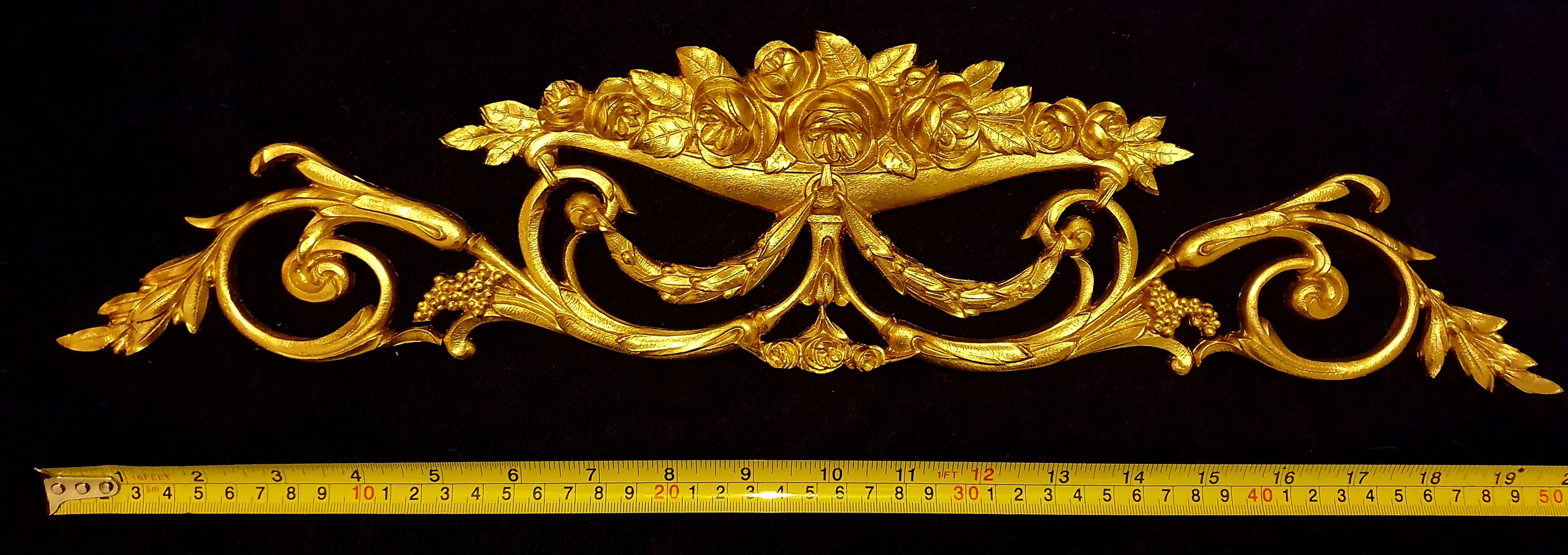 ORNATE ANTIQUE STYLE WALL MIRROR MOULDING DECORATION (No109)