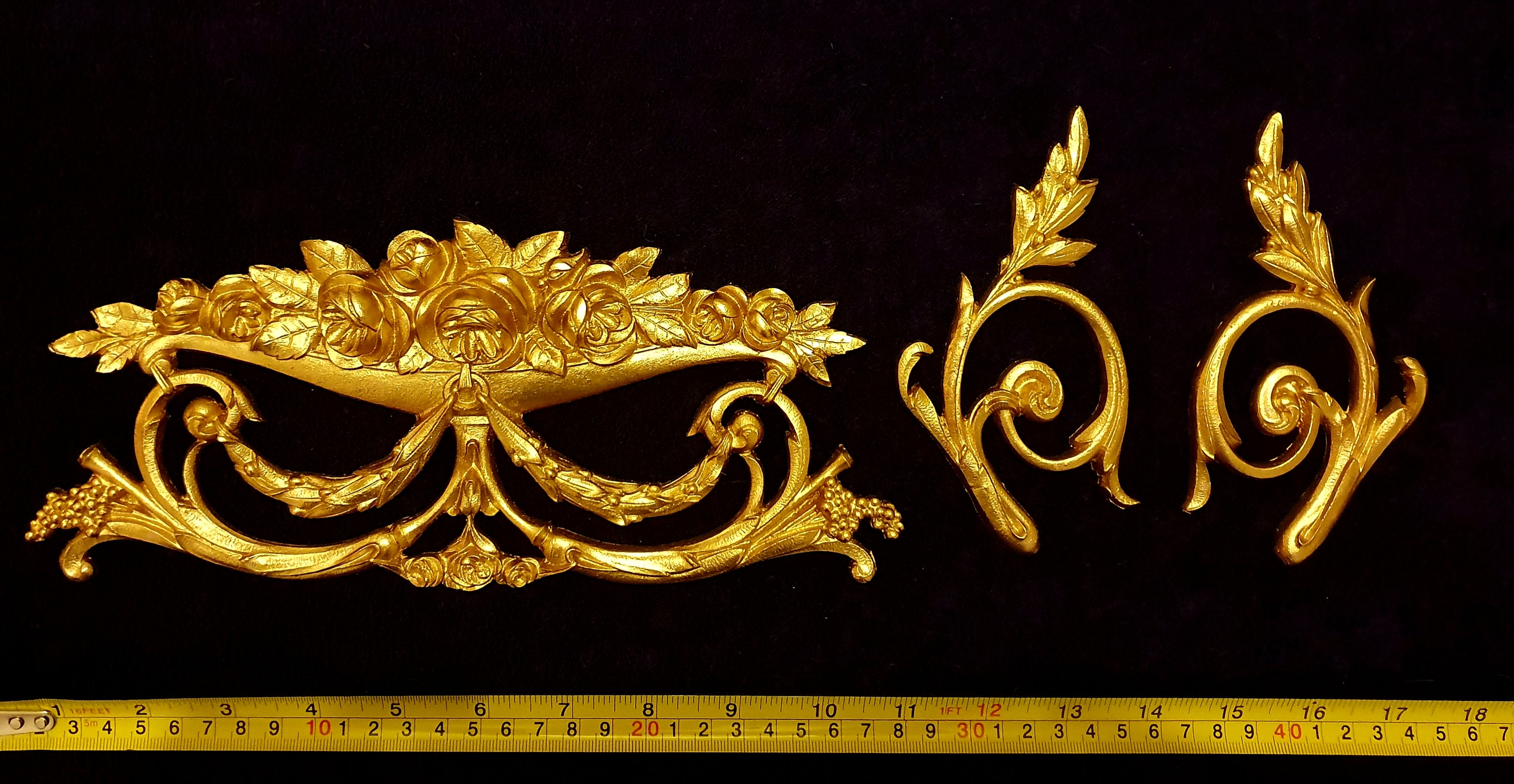 ORNATE ANTIQUE STYLE WALL MIRROR MOULDING DECORATION (No109)