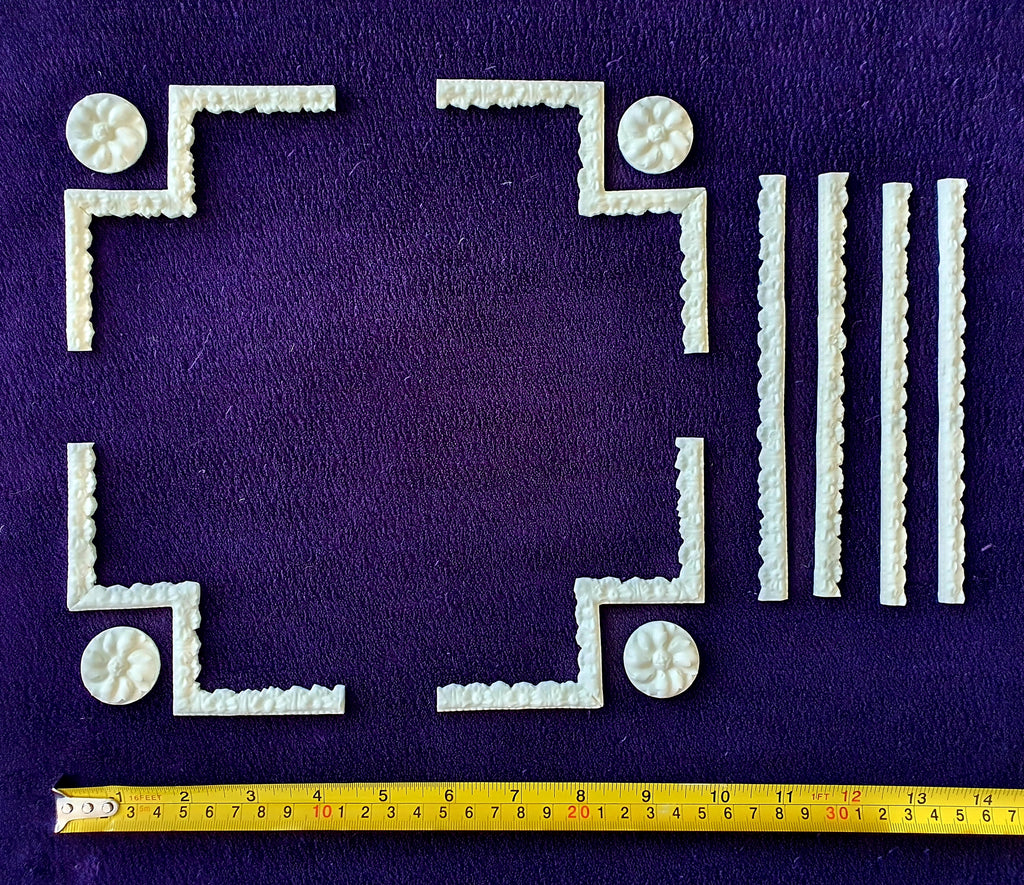 1 FRAME EMPIRE WALL MOULDING ONLAY APPLIQUE (No125)