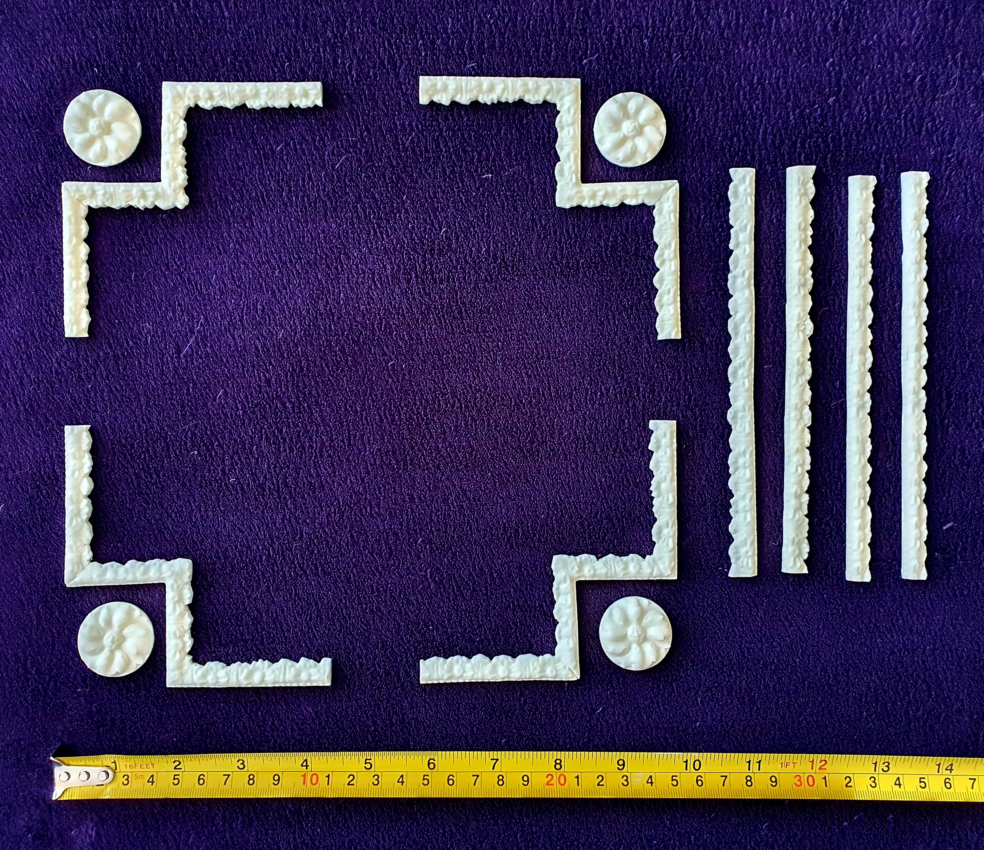 1 FRAME EMPIRE WALL MOULDING ONLAY APPLIQUE (No125)