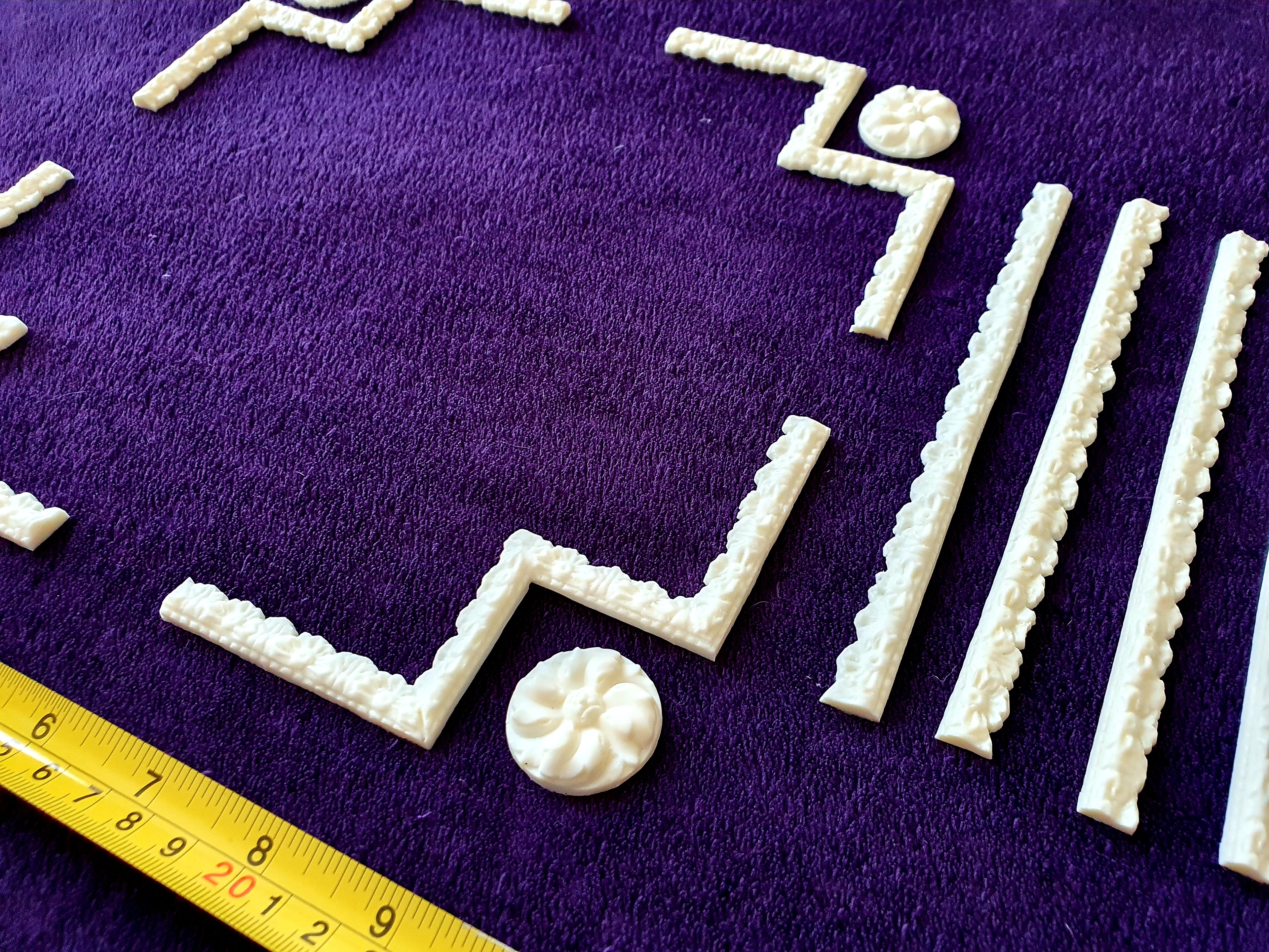 1 FRAME EMPIRE WALL MOULDING ONLAY APPLIQUE (No125)