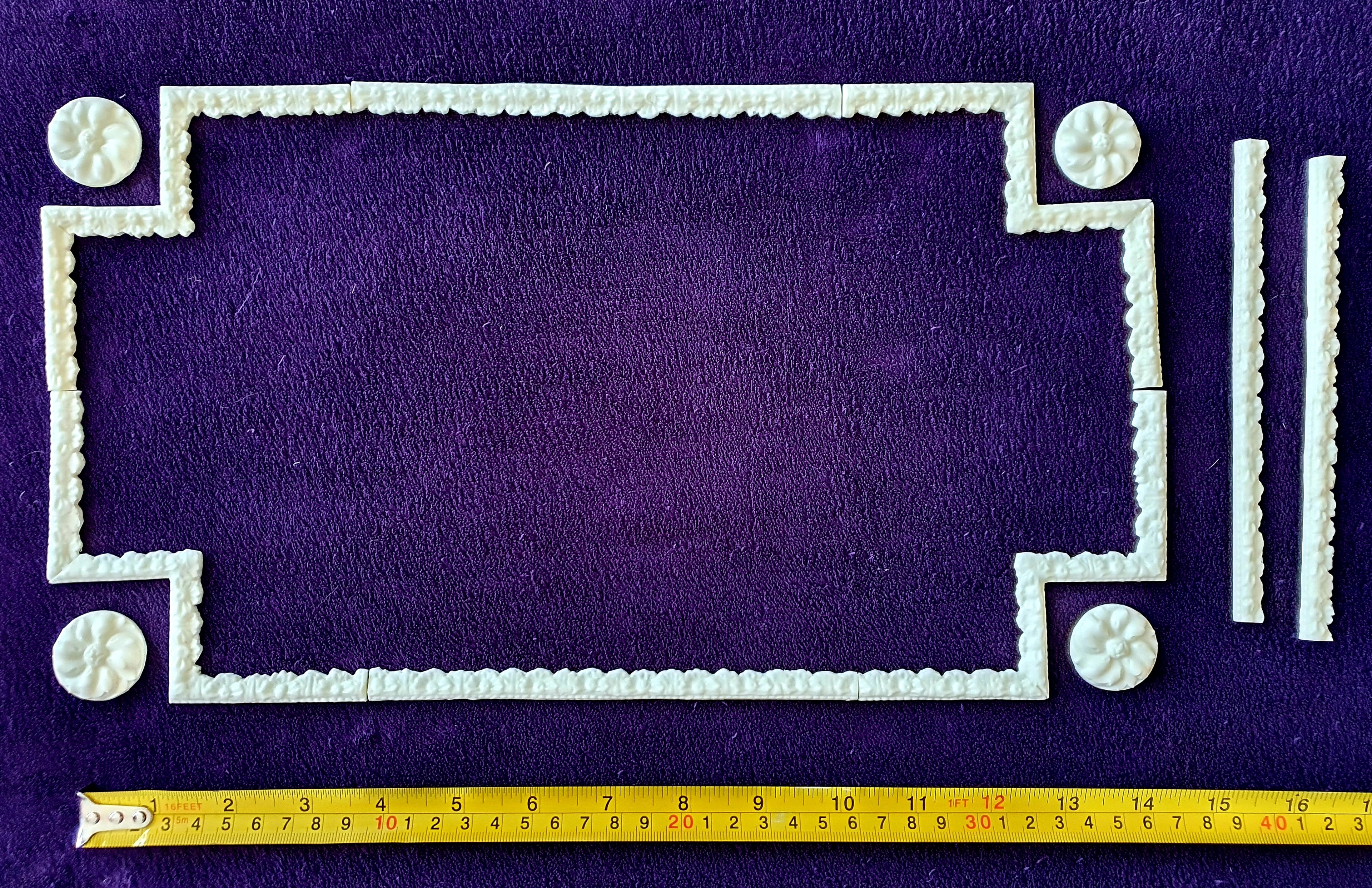 1 FRAME EMPIRE WALL MOULDING ONLAY APPLIQUE (No125)