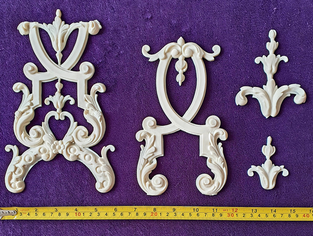 DECORATIVE MOULDING LOUIS XV STYLE WALL FURNITURE DECORATION (No139)