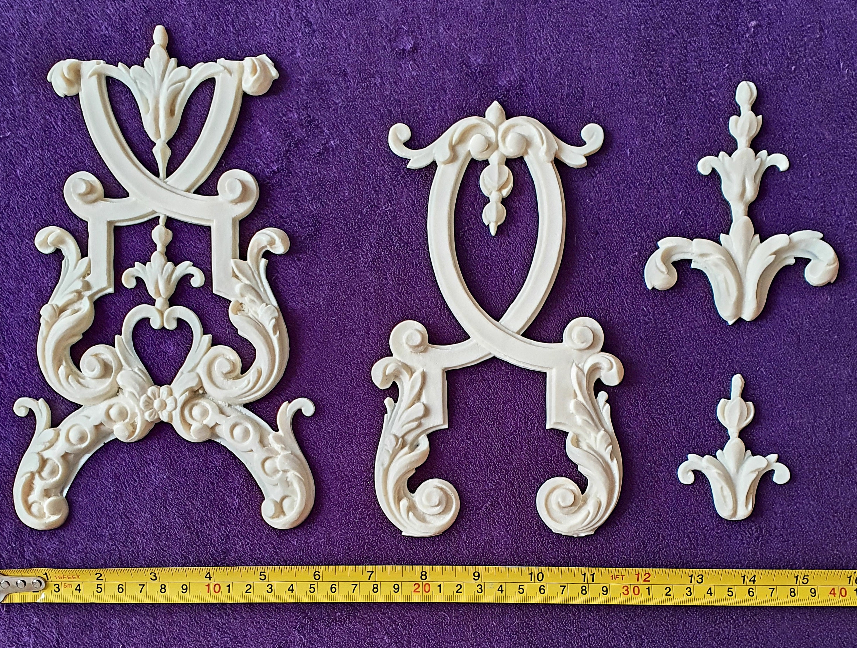 DECORATIVE MOULDING LOUIS XV STYLE WALL FURNITURE DECORATION (No139)